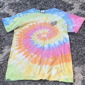 Tie-Dye Santa Cruz Tee Shirt